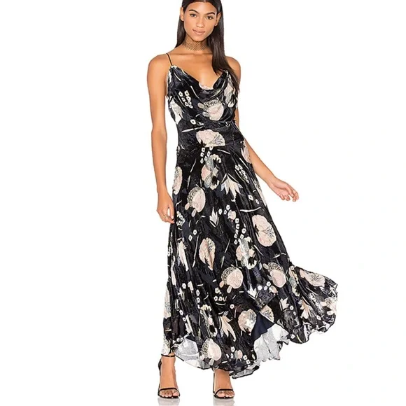 Haute Hippie | Dresses | Haute Hippie Solitaire Burnout Maxi Dress | Poshmark Haute Hippie | Dresses | Haute Hippie Solitaire Burnout Maxi Dress | Poshmark